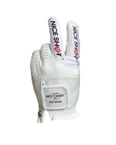 Nice Shot Golf Glove Long Bow (Medium/Large, Right)