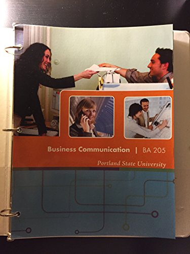 Business Communication | BA 205 (PSU)