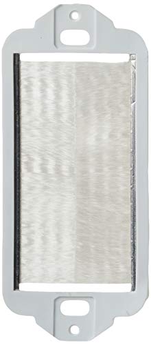 Leviton Decora Brush Passthrough, 41075-DBW, White