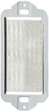 Leviton Decora Brush Passthrough, 41075-DBW, White