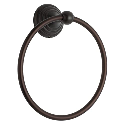 Dynasty Hardware 7511-ORB Bel-Air Towel Ring, Oil Rubbed Bronze