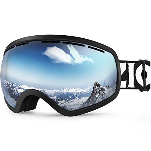 Book Cover Zionor Lagopus Ski Snowboard Goggles UV Protection Anti-Fog Snow Goggles for Men Women Youth