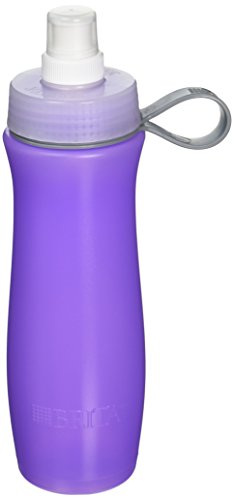 Brita Sport Water Filter Bottle, Lilac, 20 Ounce