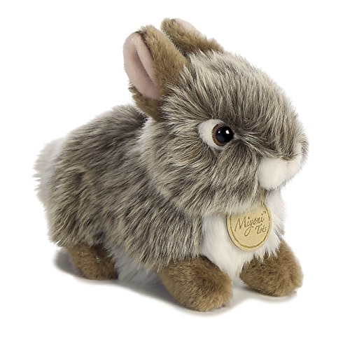 Aurora - Miyoni - 7" Baby Bunny - Grey