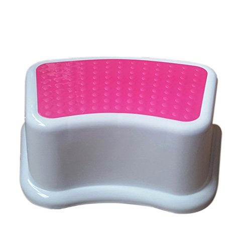 Book Cover Kids Best Friend Girls Pink Step Stool, Ideal Gift, Take It Along in Bedroom, Kitchen, Bathroom and Living Room. Great for Potty Training