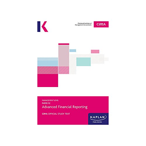 CIMA Complete Text - F2 Advanced Financial Reporting
