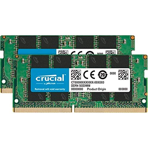 Book Cover Crucial 16GB Kit (8GBx2) DDR4 2400 MT/s (PC4-19200) DR x8 SODIMM 260-Pin Memory - CT2K8G4SFD824A