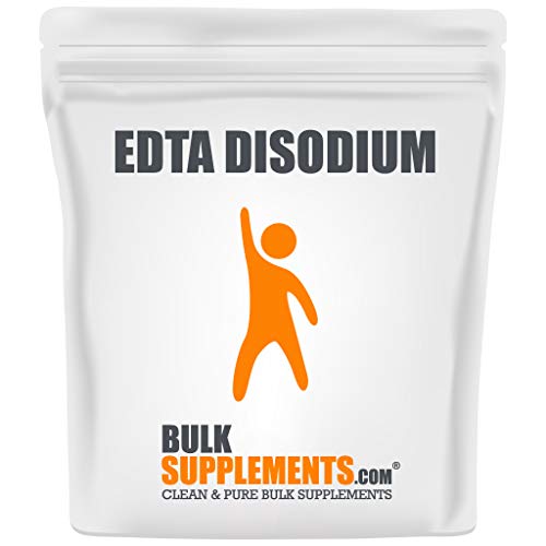 Book Cover Bulksupplements.com EDTA Disodium Powder - Water Softener - Kidney Support - Liver Support (500 Grams)