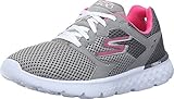 Skechers Performance Women's Go Run 400 Running Shoe,Charcoal/Hot Pink,8 M US