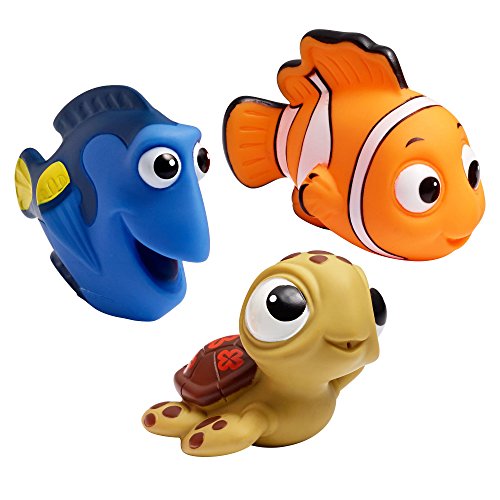 Book Cover TOMY The First Years Disney/Pixar Bath Squirt Toys, Finding Nemo, 3 Count