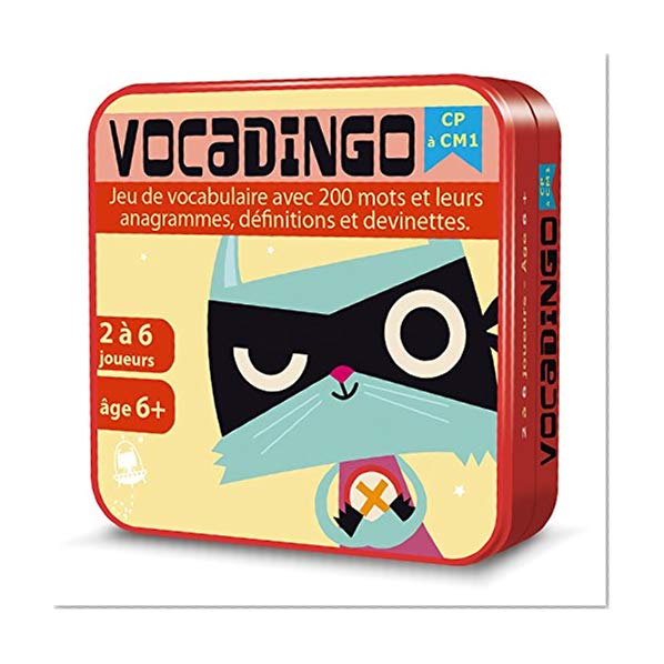 Aritma - VocaDingo CP à CM1 - Jeux de cartes éducatif - Vocabulaire