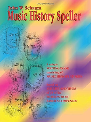 Music History Speller (Schaum Method Supplement) by John W. Schaum (2001-06-01)