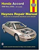 Honda Accord 1998-2002: All Models (Haynes Repair Manuals) by Jay Storer (2005-06-24)