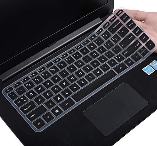 CaseBuy Keyboard Protector Cover for HP 14-ab 14-ac 14-ad 14g-ad 14-an 14-ax series,14-ab010 14-ab167us 14-ac159n 14-ad006 14-an010nr 14-an013n 14-an080nr 14-ax010nr 14-ax020nr(Black)