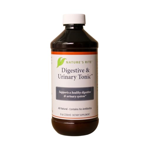 Nature's Rite Colloidal Silver Liquid, Digestive & Urinary Tonic, 45 ppm Silver Hydrosol for Immune Support (8 oz)
