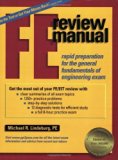 FE Review Manual: Rapid Preparation for the General Fundamentals of Engineering Exam by Michael R. Lindeburg (2000-05-01)
