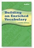 Book Cover Building An Enriched Vocabulary, 5th Edition by Sadlier (2009-01-01)
