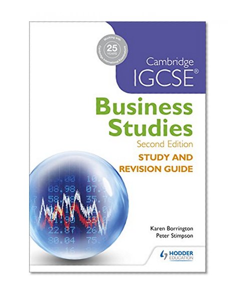 Cambridge IGCSE Business Studies Study and Revision Guide