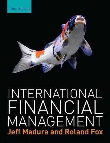 International Financial Management by Jeff Madura (2014-03-03)