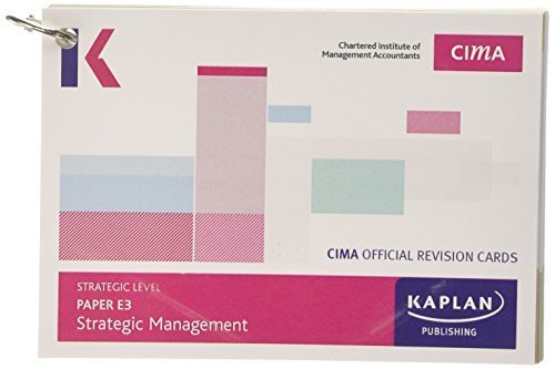 CIMA E3 Strategic Management - Revision Cards (2015-08-01)