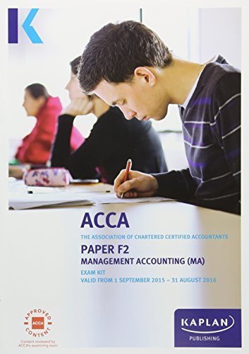 F2 Management Accounting - Exam Kit (Acca Exam Kits) (2015-04-01)