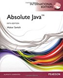 Absolute Java by Walter Savitch (2012-06-07)