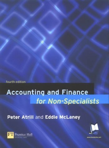Accounting and Finance for Non-specialists by Dr Peter Atrill (2003-08-06)