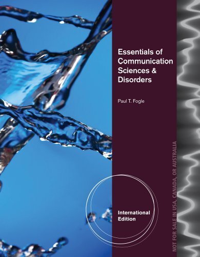 ISE Essentials of Communication Sciences & Disorders by Paul Fogle (2012-04-16)
