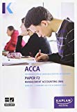 F2 Management Accounting MA - Exam Kit (Acca Exam Kits) by Acca (2012-10-01)
