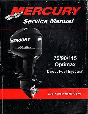2008 MERCURY OUTBOARD 75/90/115 OPTIMAX P/N 90-889785R01 SERVICE MANUAL (892)