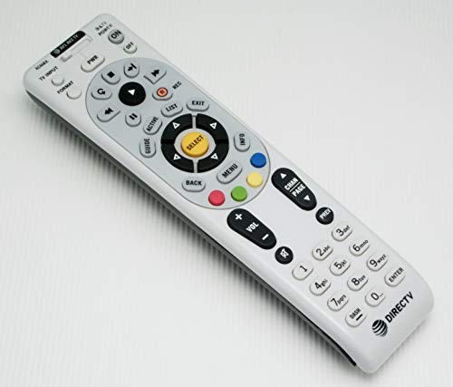 Book Cover ReplacementIR Remote Control for DIRECTV RC66RX RC65R 4-Device LCD LED HDTV Plasma TV TVs A/V Receiver