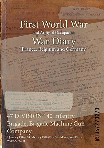 47 DIVISION 140 Infantry Brigade, Brigade Machine Gun Company : 1 January 1916 - 28 February 1918 (First World War, War Diary, WO95/2732/3)