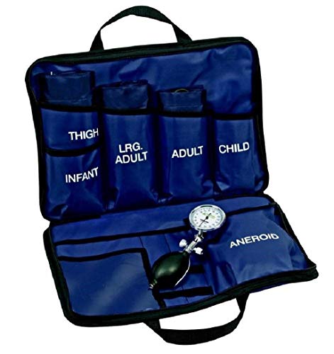 Book Cover LINE2design Blood Pressure Aneroid Kit System - Kit-5 Large Adult-Child BP Cuffs
