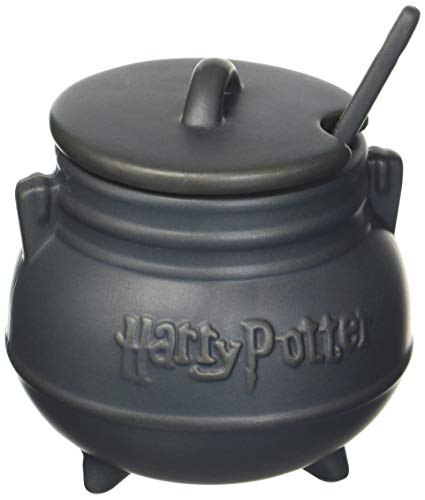 Book Cover Harry Potter - 48013 Harry Potter Cauldron Soup Mug with Spoon, Standard, Black