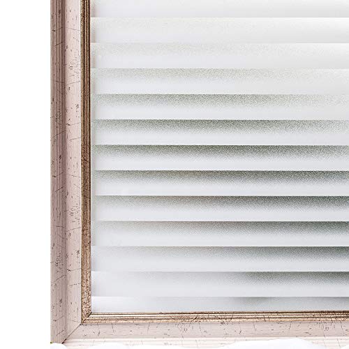 CottonColors Window Film Privacy Frosted Static Decoration Films Self Adhesive for UV Blocking Heat Control Window Stickers,35.4x78.7 Inches