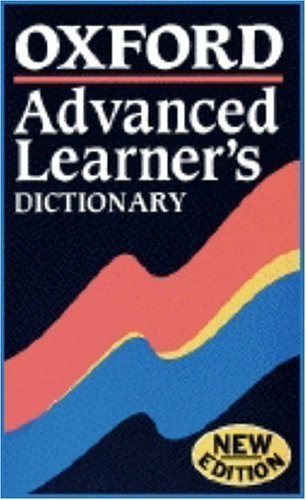 Oxford Advanced Learner's Dictionary of Current English by A. S. Hornby (1995-06-01)