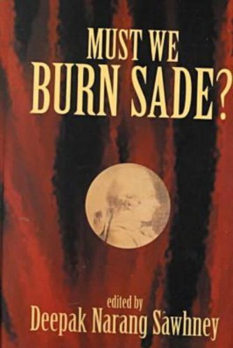 Must We Burn Sade? by Humanity Books (1999-10-01)