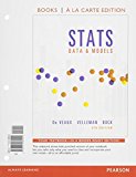 Stats: Data and Models, Books a la Carte Edition Plus NEW MyStatLab with Pearson eText -- Access Card Package (4th Edition) by Richard D. De Veaux (2015-05-10)