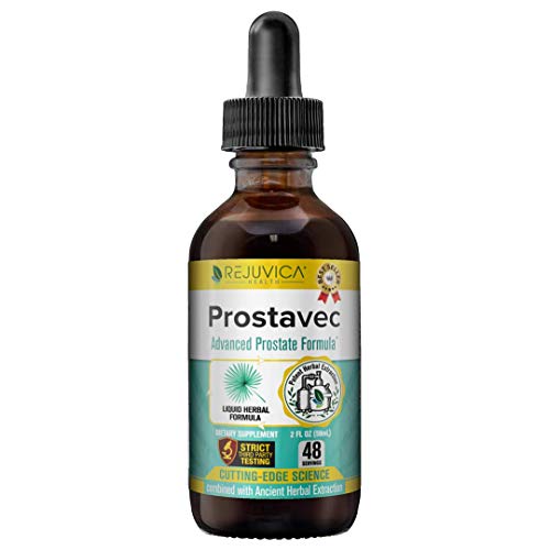 Prostavec - Advanced Prostate Support Supplement - Liquid Delivery for Better Absorption - Pygeum, Saw Palmetto, Stinging Nettle, Turmeric, Damiana & More!