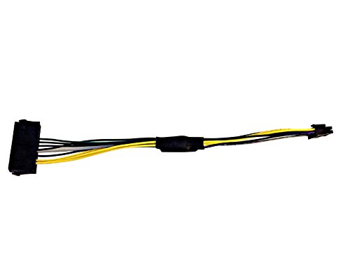 Eyeboot 24 Pin to 8-Pin Power Supply ATX PSU Adapter Cable for DELL Motherboards