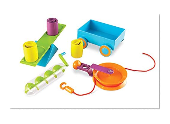 Book Cover Learning Resources Stem Simple Machines Activity Set, 19 Pieces