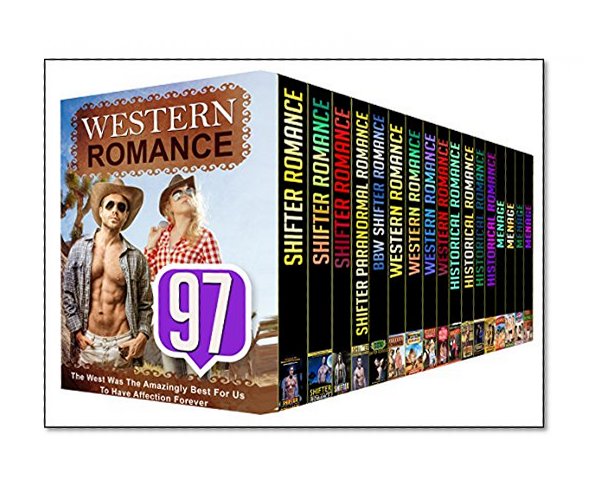 WESTERN ROMANCE: 97 BOOK MEGA BOX SET - Discover This 97 Mega Bundle Boxed Set With SHIFTER, WESTERN, HISTORICAL and MENAGE Stories