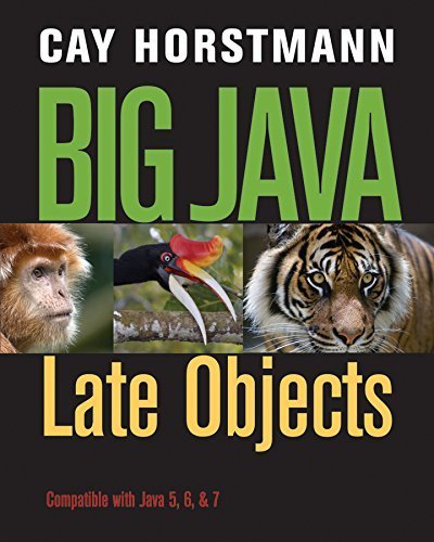 Big Java: Late Objects 1e + WileyPLUS Registration Card by Cay S. Horstmann (2011-10-31)