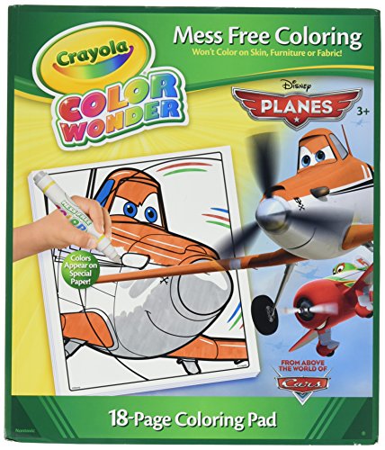 Crayola Color Wonder Mess Free Disney Planes Coloring Pad