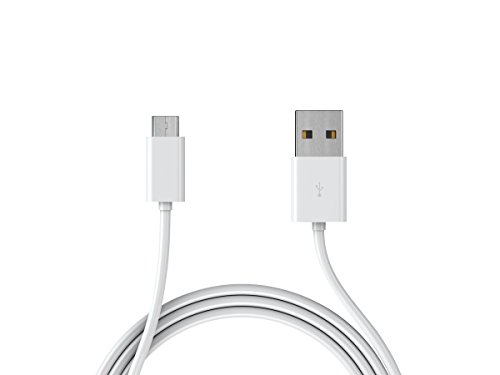 Book Cover Extra Long 10 ft Replacement White USB Charging Data Sync Cable Lead for Amazon Kindle & Kobo E-Book Readers,Touch, Paperwhite, Fire, Fire HD by Mastercables