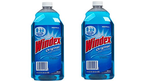 Book Cover Windex Window Cleaner Refill, 67.6 oz, Value Pack(PACK OF 2)