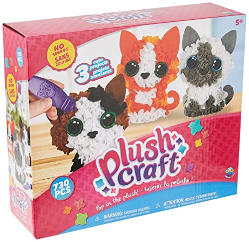 Book Cover Orb 74661 The Factory Plushcraft Kitten Club 3D Soft Craft, 730 pieces, 60 months to 1188 months