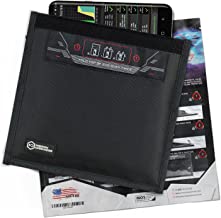 Mission Darkness Non-Window Faraday Bag for Phones - Device Shielding for Law Enforcement, Military, Executive Privacy, Travel & Data Security, Anti-Hacking & Anti-Tracking Assurance