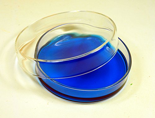 Petri Dish, Crystal Clear Borosillicate Glass, 90mm X 18mm, Pack of 6