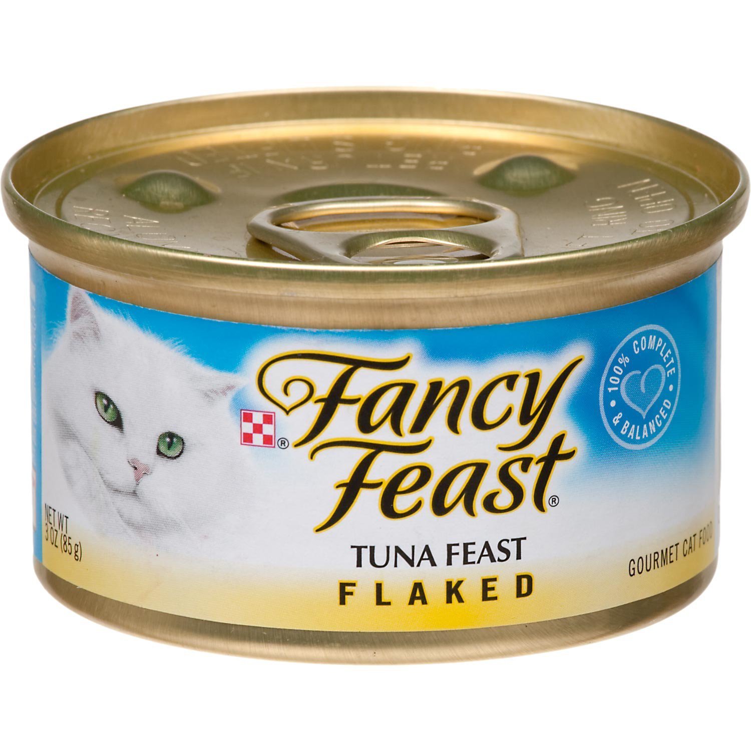 Fancy Feast Flaked Tuna Canned Cat Food, 3 oz, Case of 24 Tuna 3 Ounce (Pack of 24)